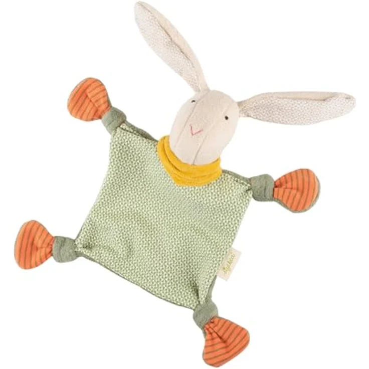 sigikid 39714 Schnuffeltuch Hase, Green Bio Collection – Bild 2