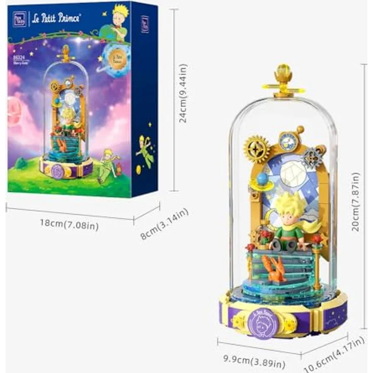Pantasy Le Petit Prince Starry Gate, Sammelstatue und Buch mit kreativen Gestaltungsmöglichkeiten – Bild 4