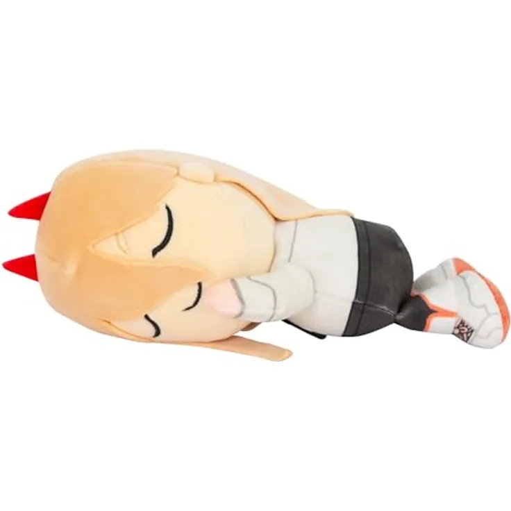 Club Mocchi Mocchi Chainsaw Man Power Plüschfigur, 38 cm großes, offiziell lizenziertes Anime Kuscheltier aus hochwertigen Materialien, Sammlerstück für Fans und Otakus