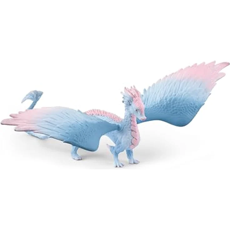 SCHLEICH 70833 Kristalldrache, ab 5 Jahren, BAYALA - Spielfigur, 23 x 23 x 11 cm, Blau - Winddrache mit beeindruckender Kristallsammlung – Bild 3