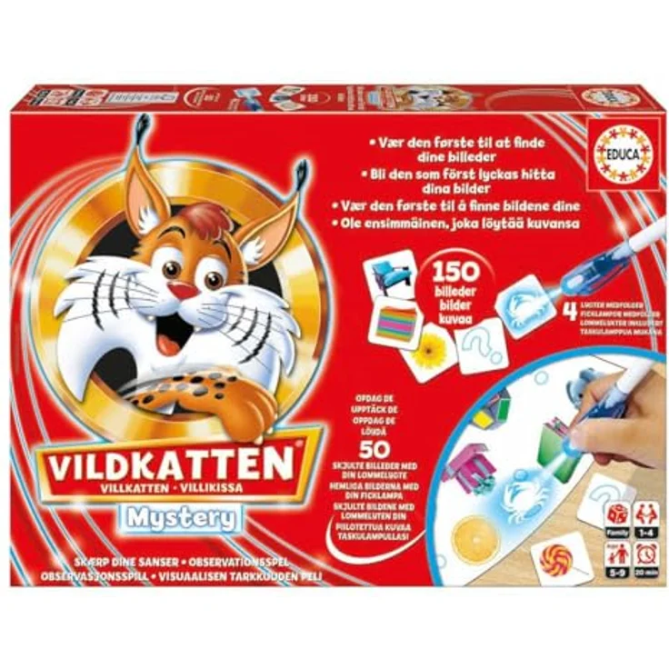 Educa Vildkatten - Mystery 150 Pieces (78-19603) Puzzles