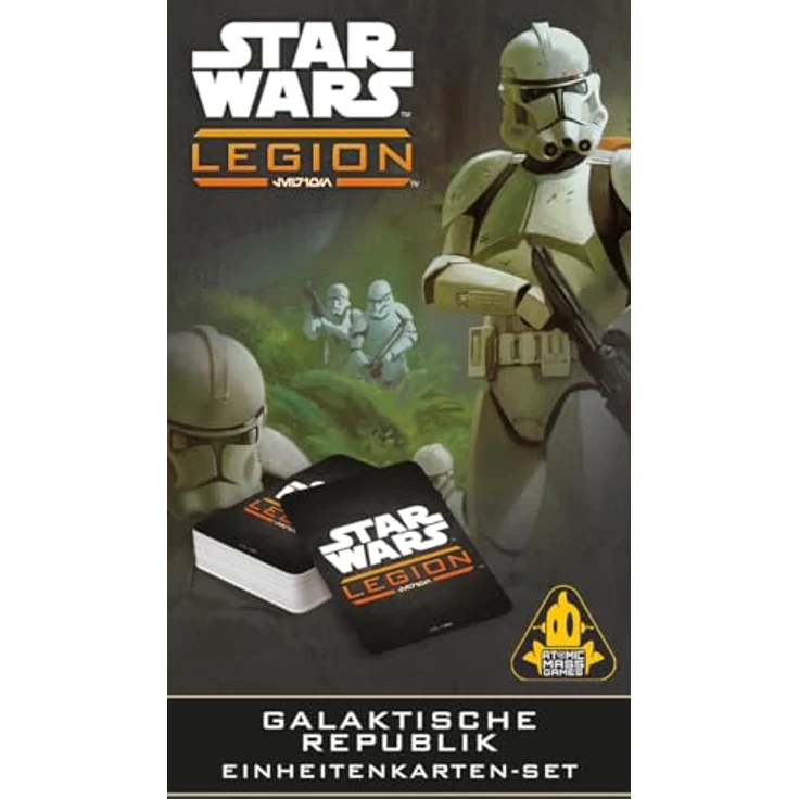 Atomic Mass Games Star Wars: Legion – Galaktische Republik Einheitenkarten-Set (Deutsch), aktualisierte Einheiten- und Aufwertungskarten für Republic-Einheiten – Bild 2