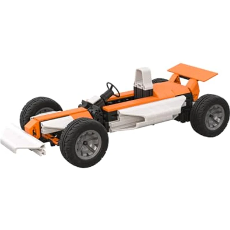 Fischertechnik Universal Max, Experimentierkasten mit vielfältigen Modellen wie Rennwagen und Helikopter, kreative Farben und Formteile – Bild 2