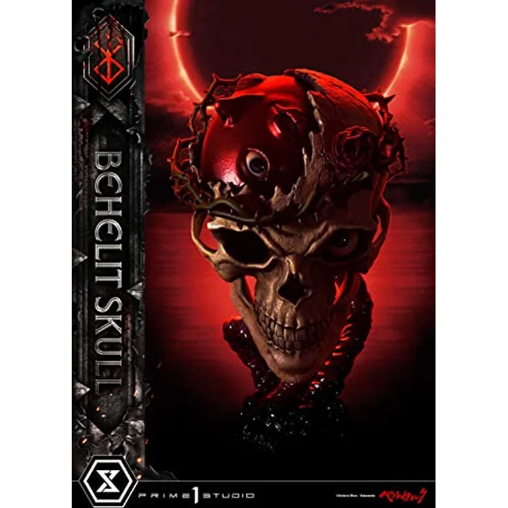 Prime 1 Studio Berserk Figur 1/1 Life Scale Behelit Skull 20 cm, Sammelfigur mit einfacher Handhabung, langlebig und robust – Bild 3