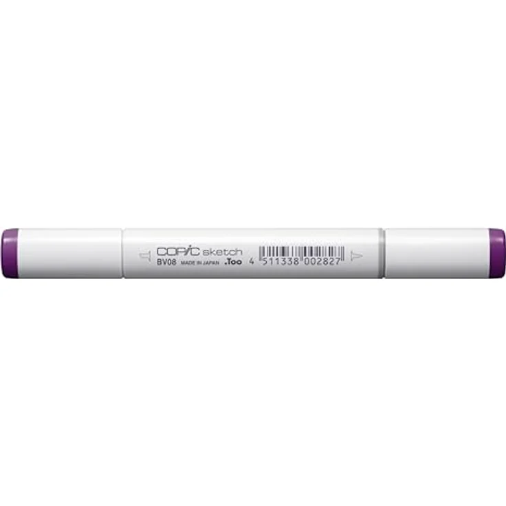 Copic COPIC Sketch Marker Typ BV-08, Blue Violet, professioneller Pinselmarker mit Super-Brush- und Medium-Broad-Spitze – Bild 4