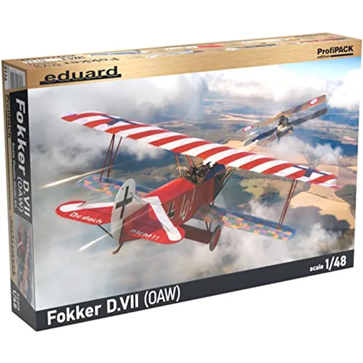 Eduard Plastic Kits 8136 - 1:48 Fokker D.VII (OAW) Profipack - Neu