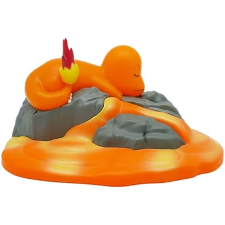 Teknofun Pokemon - Chamander LED Sammelfigur mit leuchtender Szenerie – Bild 7