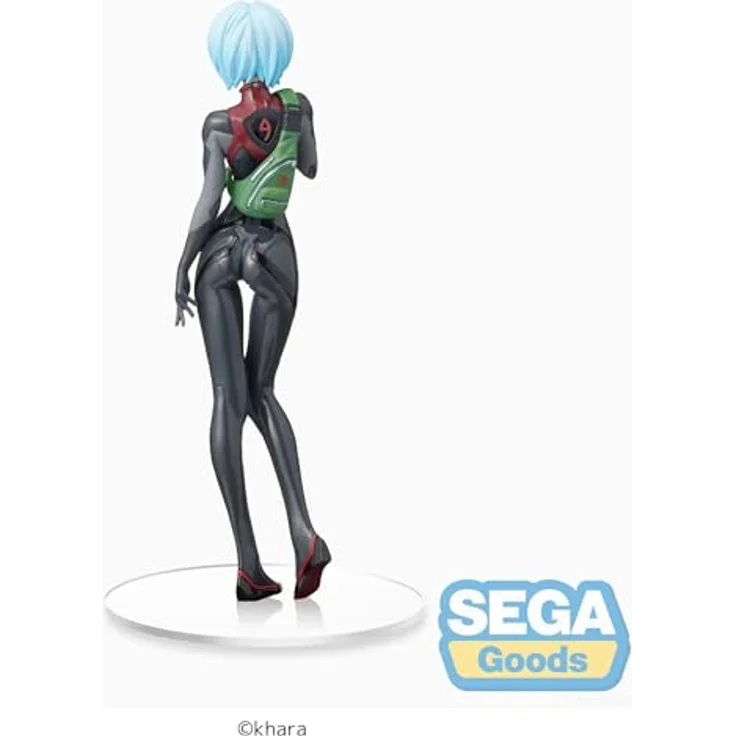 SEGA Evangelion Thirce Upon a Time: Rei Ayanami SPM Figur, Anime Import, schwarzer Plugsuit, 22,2 cm hoch – Bild 3