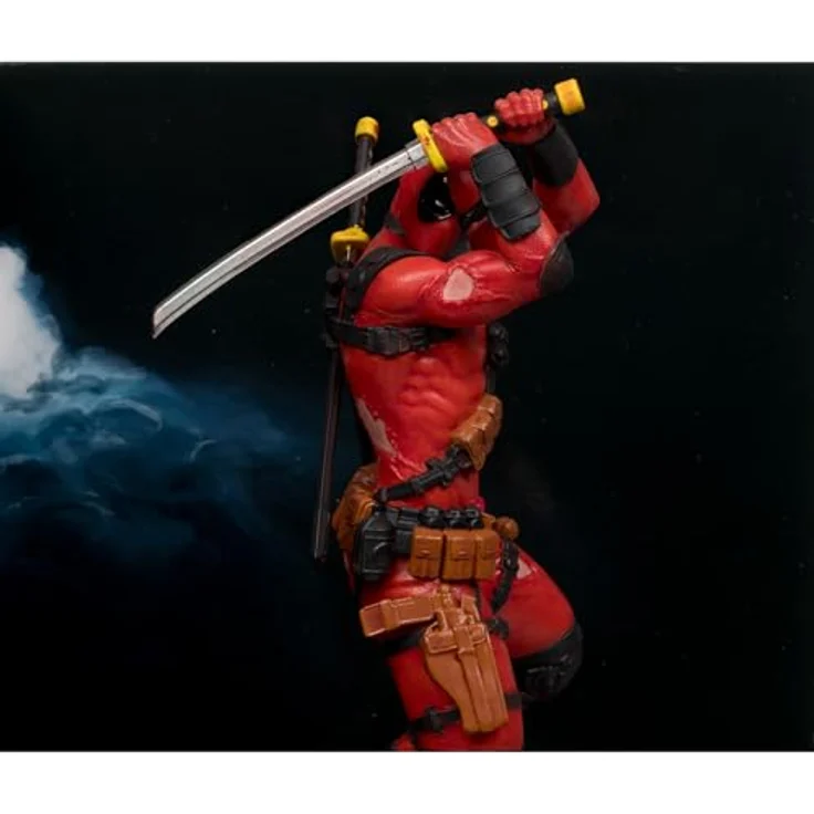 McFarlane Marvel Collection PVC Statue 1/10 Deadpool, 18 cm mit Diorama-Base – Bild 3