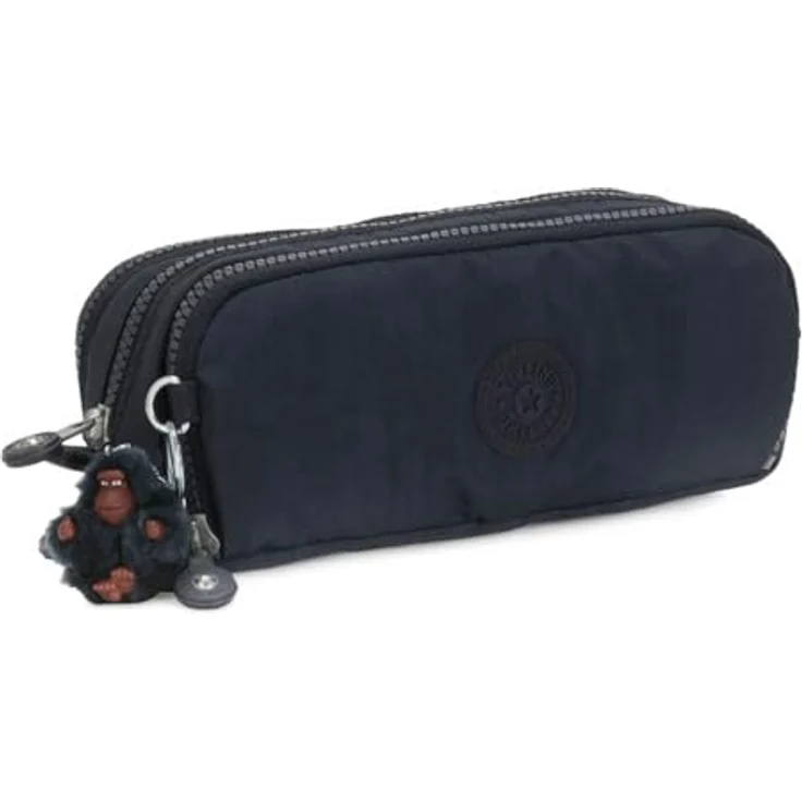 Kipling GITROY Großes Federetui, Wasserabweisend mit Reißverschluss, True Blue Tonal (Blau) – Bild 1