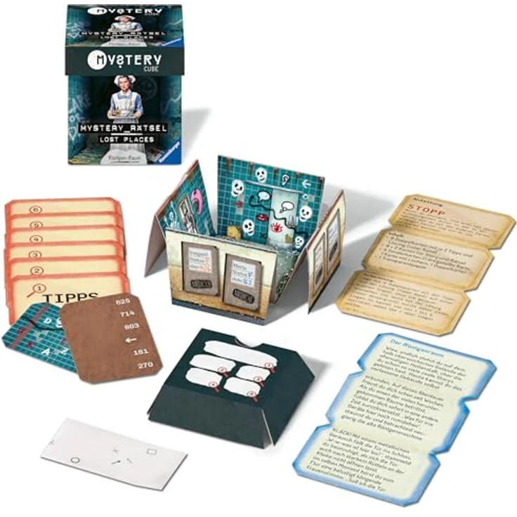 Ravensburger 23695 - Mystery Cube - Lost Places: Der Röntgenraum - Rätsel-Spiel ab 10 Jahren - Für Rätsel-Begeisterte – Bild 5