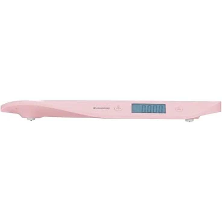 Kikka Boo Babywaage Lyra, LCD-Display mit Tarafunktion, 20 kg Tragkraft, ergonomische Wiegefläche, rosa – Bild 3