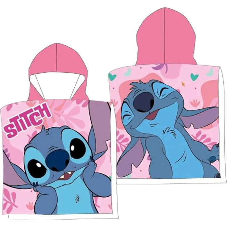 Lilo & Stitch Badeponcho, mit Lilo & Stitch Design – Bild 4