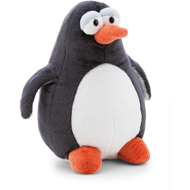NICI Pinguin Jorge Thunder, Kuscheltier 30cm, grau, weiches Plüschtier aus recyceltem Material – ideal zum Kuscheln & Spielen, tolles Geschenk für Kinder & Erwachsene - 62423 – Bild 1