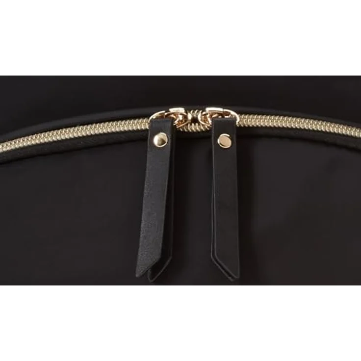 Skip Hop Envi Luxe Eco Wickelrucksack, schwarz, nachhaltig aus recycelten Materialien, 10 Taschen und Fächer, leicht zugängliches Fach für Feuchttücher – Bild 3