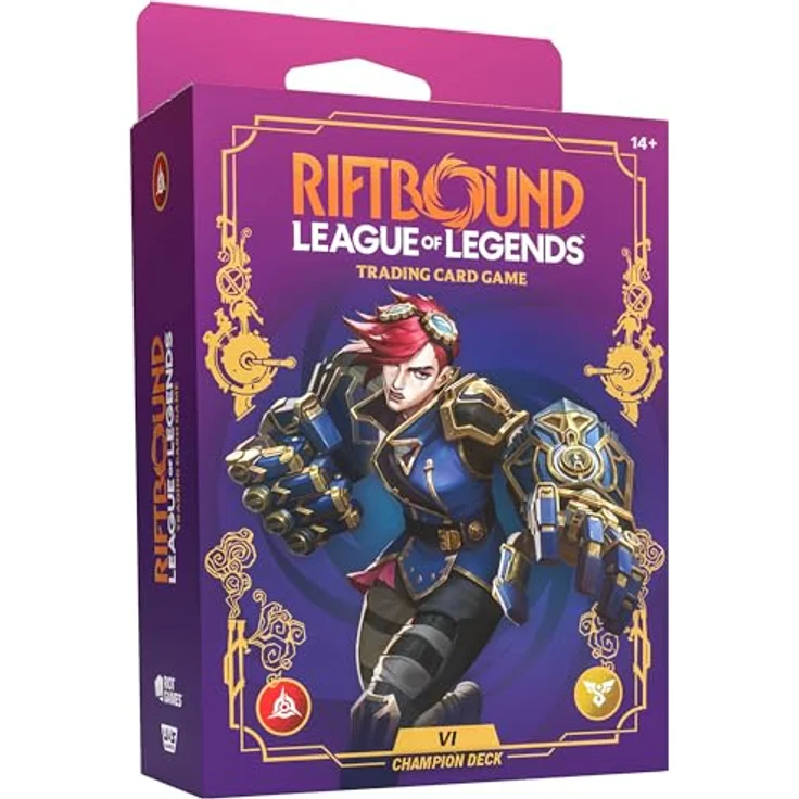 Hasbro Riftbound: League of Legends TCG: Unleashed – Vi Champion Deck, Sammelkarten, für Kinder ab 3 Jahren – Bild 3