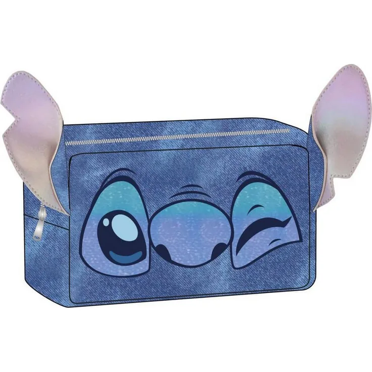 Cerda Federmäppchen Lilo & Stitch, Kosmetiktasche Stitch Twink, offiziell lizenziert, 23 x 15 x 9 cm, 100% Polyester