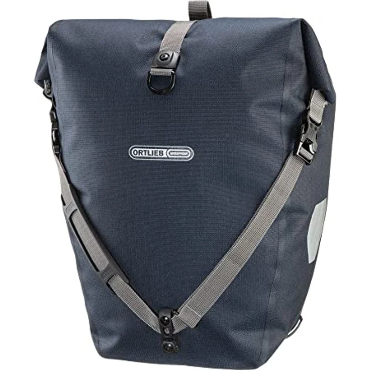 Ortlieb Unisex-Adult Back-Roller Urban QL2.1 Einzeltasche Line, Ink-dunkelblau 20 l, One Size – Bild 1