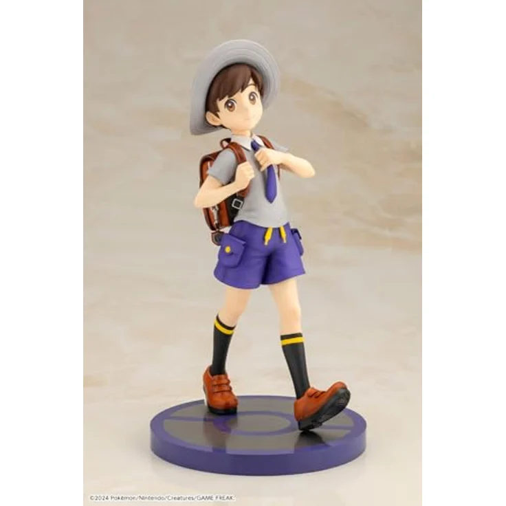 Kotobukiya Pokémon ARTFXJ Statue 1/8 Florian & Krokel, 20 cm PVC Sammlerstück aus Pokémon Karmesin und Purpur mit detailreicher Bemalung und stilvoller Base – Bild 2