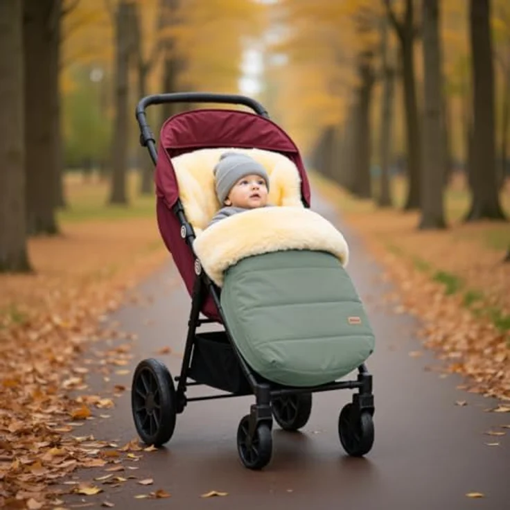 Fillikid Winterfußsack Bernina Lammfell Exclusiv – Bild 8