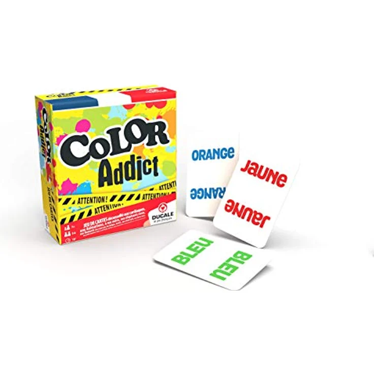Drôles De Jeux Lustige-Spiele – 410400 – Color Addict (Französische Version) – Bild 5