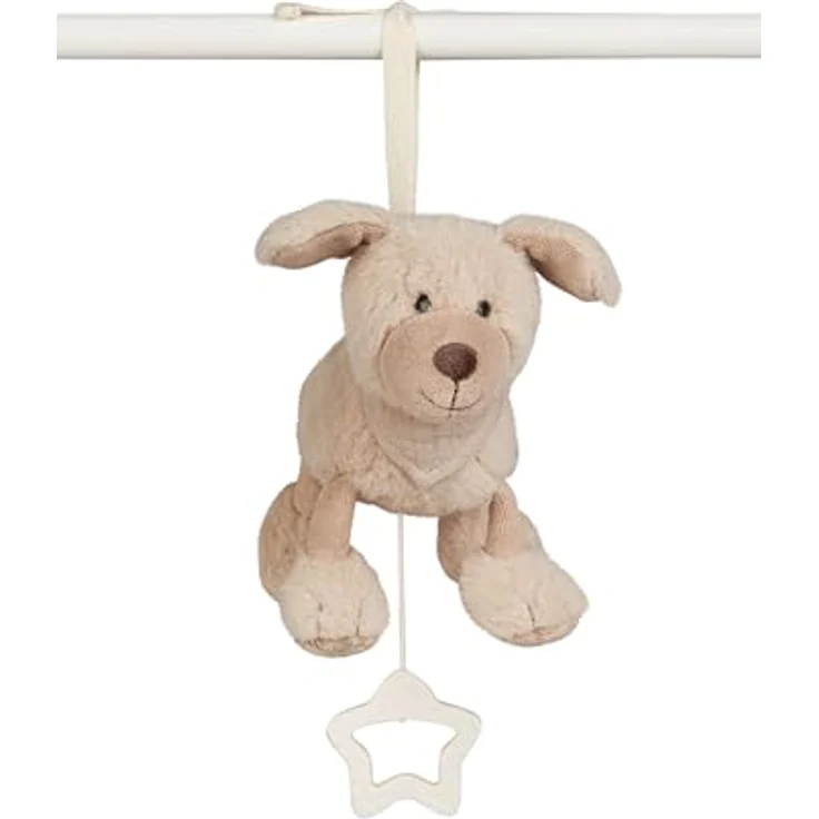 Sterntaler® Spieluhr Hund Lucky, S, Einschlafhilfe mit austauschbarem Spielwerk - blau – Bild 3