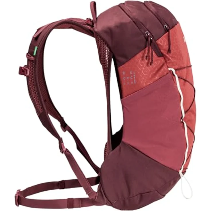 VAUDE Women's Agile Air 18, Wanderrucksack mit Aeroflex-3D Rückensystem, ErgoShape-Women Schultergurten, in redeva – Bild 4