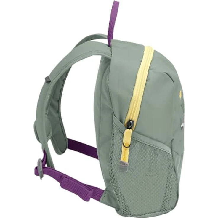 Jack Wolfskin Sprout Kinderrucksack, 25.5 cm, grün, 100% Polyester, 20 x 15.5 x 25.5 cm – Bild 5