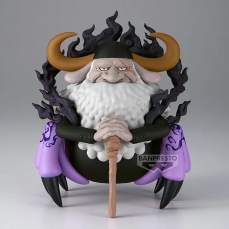 Banpresto One Piece - St. Jaygarcia Saturn Mega WCF, limitierte Sammelfigur im Chibi-Format, ca. 15-20 cm – Bild 2