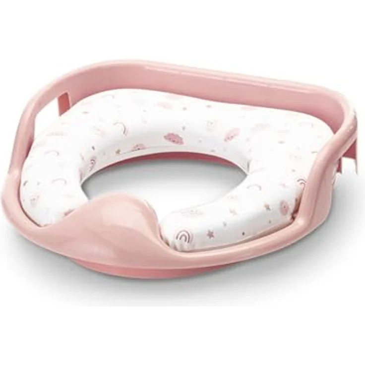 Lorelli Baby-Toilettensitz weich mit Handgriffen, gepolstert, Spritzschutz, 6 cm, für Kinder ab 18 Monaten, max. 25 kg – Bild 2