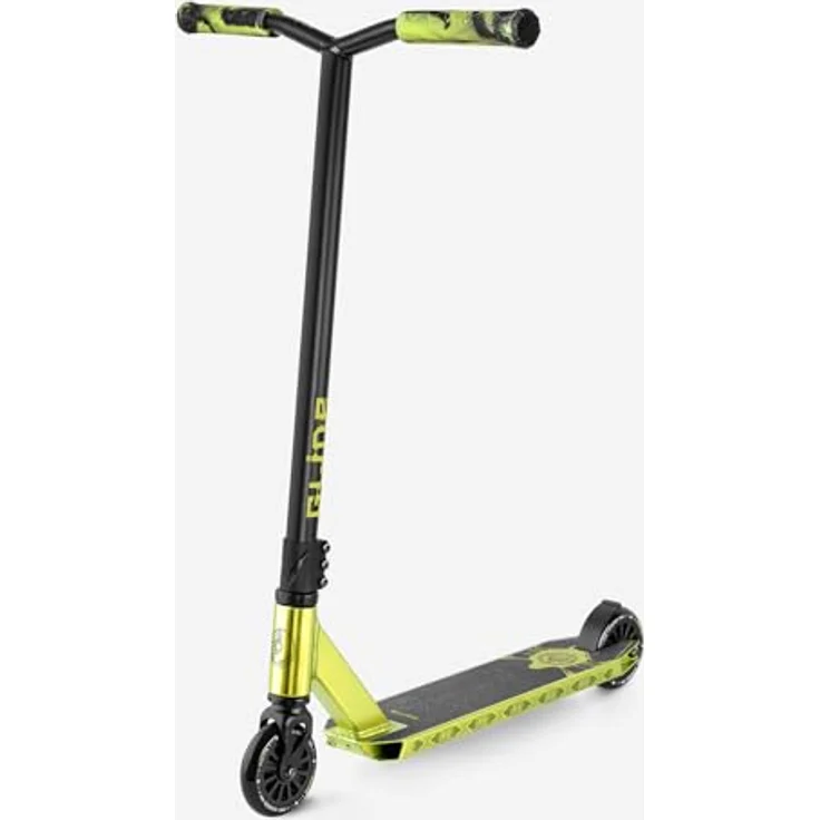 Movino Glide Stunt-Scooter (ZITRONE), leichter Aluminium-Scooter mit Stahl-Lenker und ABEC-9 Kugellagern für sichere Tricks und Stunts – Bild 4