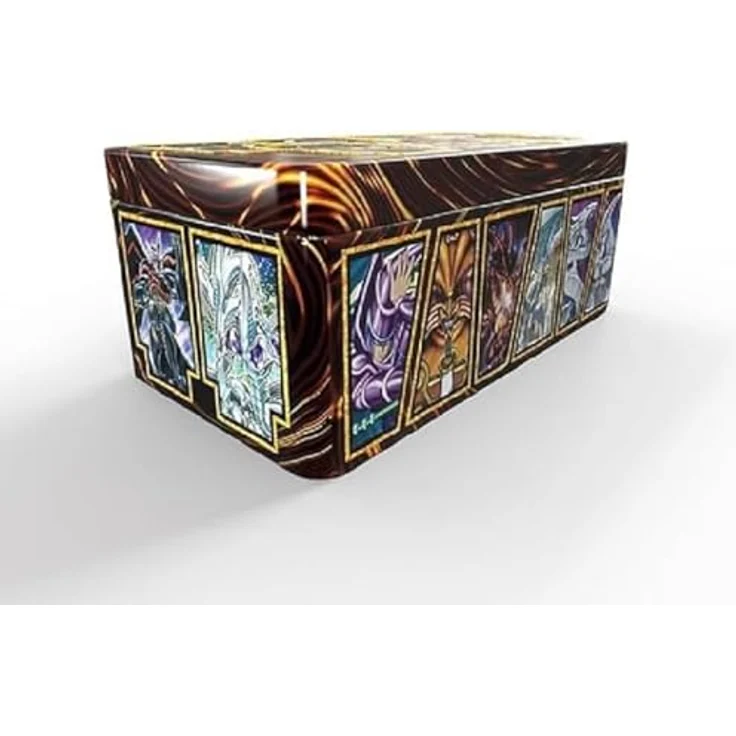 KONAMI Yu-Gi-Oh! TRADING CARD GAME Tin of Dueling Heroes 25th Anniversary – Case (12 Stück) – Deutsche Ausgabe, 1. Auflage, Schwarz - Hochwertige Abmessungen, Langlebig, Flexible Gestaltung – Bild 1