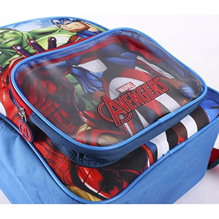 The AVENGERS Schulranzen, praktischer Rucksack für den Schulalltag, blau – Bild 6