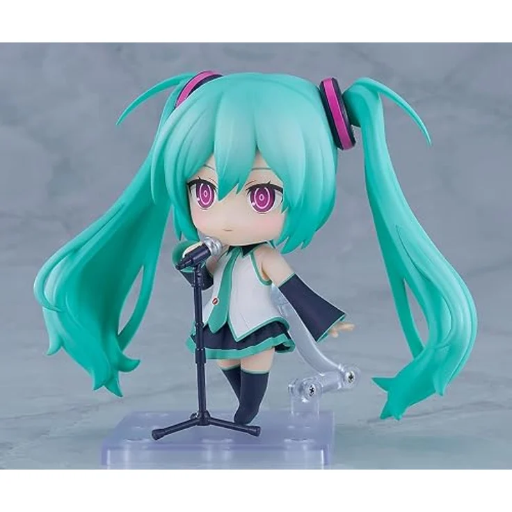 Good Smile Company Character Vocal Series 01 Nendoroid Actionfigur Hatsune Miku Because You're Here Ver., 10 cm, detailreich mit vielseitigem Zubehör und Acryl-Stand – Bild 5