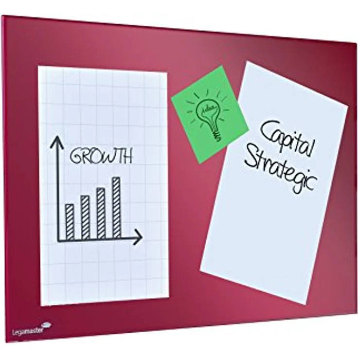 Legamaster Magic-Chart Flipchart Notes - statisch selbsthaftend - weiß mit Raster - inkl. 1 Permanentmarker - 25 DIN A4-Blätter – Bild 5