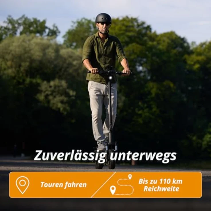 VMAX E-Scooter New VX4, E-Roller mit Straßenzulassung, 100 km Reichweite, 150 kg max. Zuladung, integrierte Federung, LCD-Display, App Funktion – Bild 4