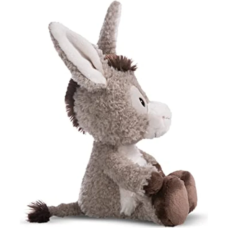 NICI Kuscheltier Esel Donkeylee 22 cm – weiches Plüschtier für Kinder & Erwachsene, naturgetreues Design, grau, tolle Geschenkidee – Bild 3