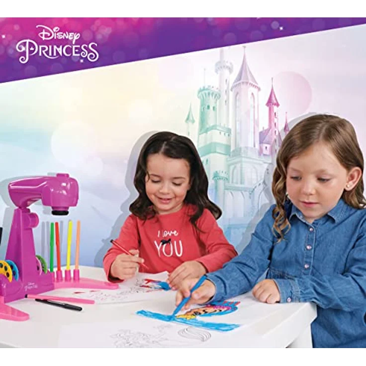 Lisciani Giochi 92956 Princess Proiettore Drawing School - Preisvergleich – Bild 9