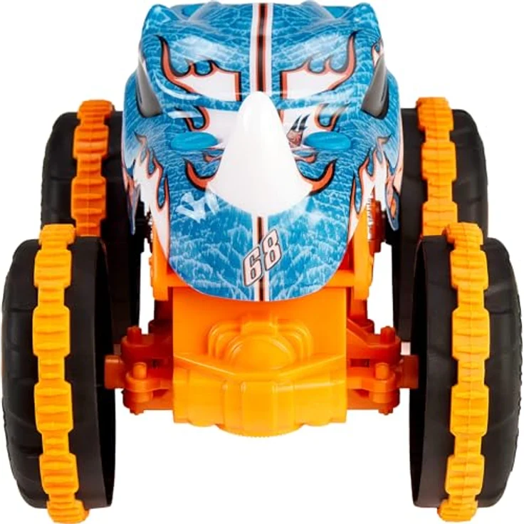 Hot Wheels RC-Monstertruck Rhinomite, Ferngesteuertes Auto mit Crash-Action in 1:24 Maßstab – Bild 4