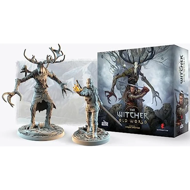Go On Board The Witcher: Old World - Deluxe Edition - Brettspiel mit 28 Monster Miniaturen, 1-5 Spieler, ab 14 Jahren – Bild 5