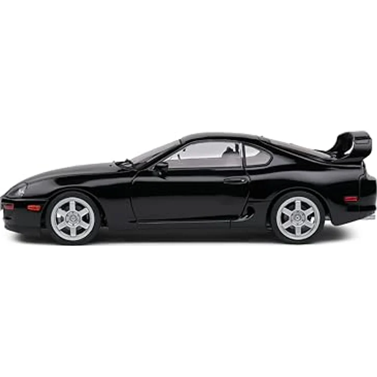 Solido 1:18 Toyota Supra MK4 (A80), detailgetreues Die-cast Modellauto, schwarz – Bild 3