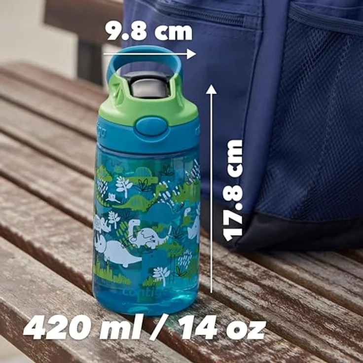 Water bottle/bottle for children Contigo Easy Clean 420ml Unicorn – Bild 10