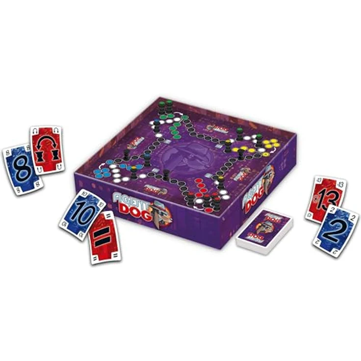 Schmidt Spiele Agent Dog, Familienspiel, Mehrfarbig mit beweglichen Spielfiguren – Bild 4