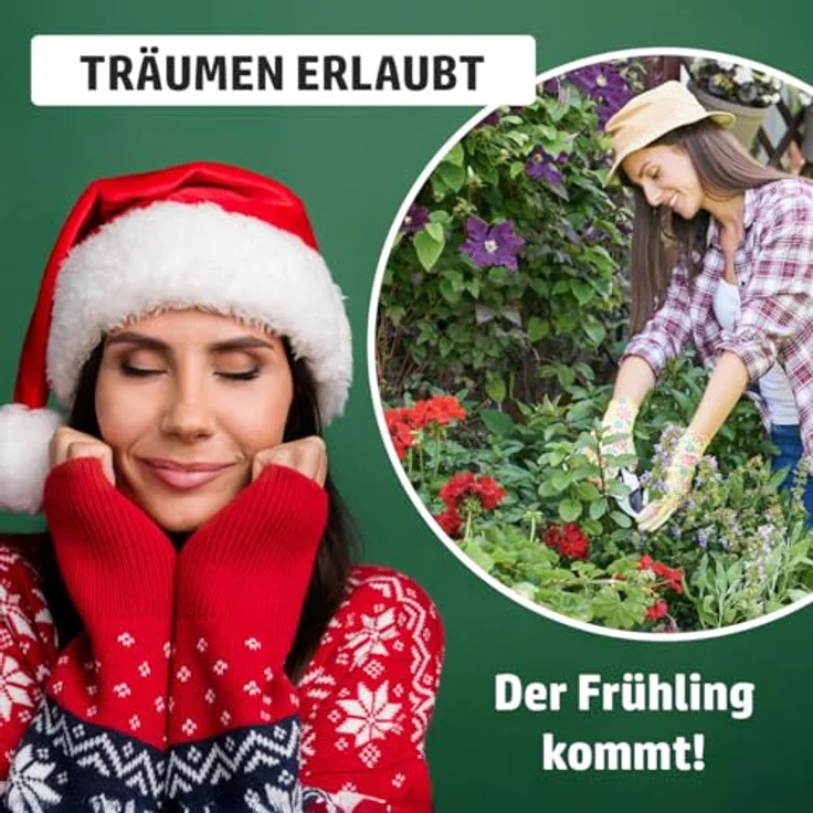BRAST Adventskalender mit 24 praktischen Garten-Utensilien, inkl. Tasche für Beet, Balkon & Zimmerpflanzen, Schaufel, Gartenschere, Handschuhe, Hacken und Schutzmatte – Bild 5