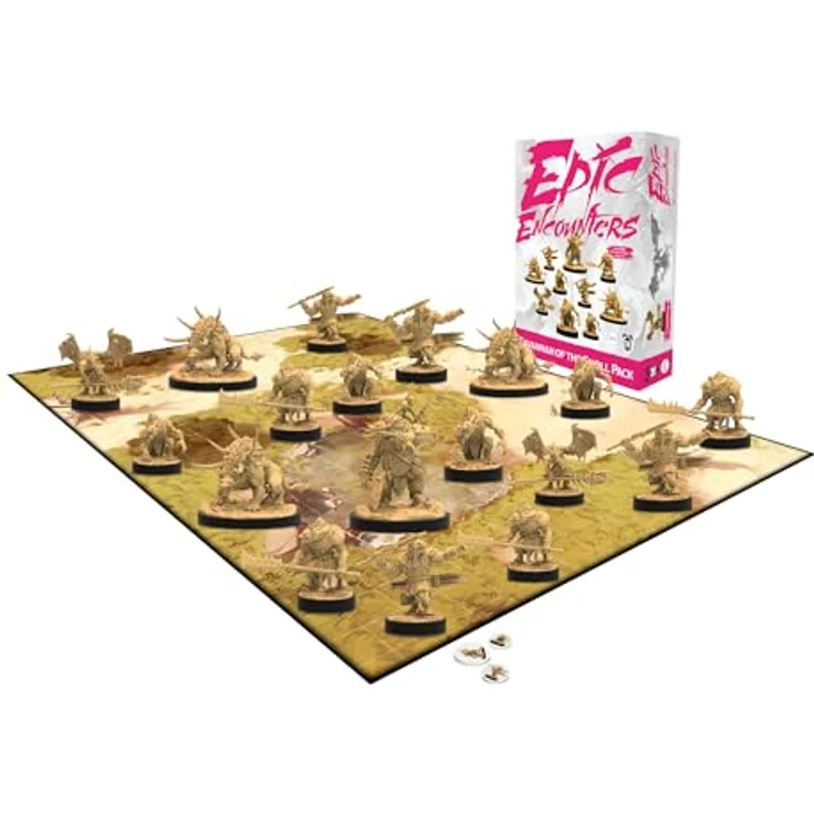 Steamforged Games Epische Begegnungen - Savanne des Gnoll Pack, Tabletop-Spiel Zubehör mit Minis, Karte, Tokens und Abenteuer für Rollenspielkampagnen – Bild 4