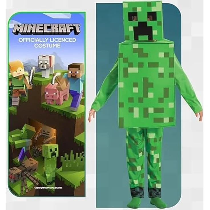 Jakks Pacific Disguise - Minecraft Costume - Creeper (104 cm)(115779M) – Bild 4