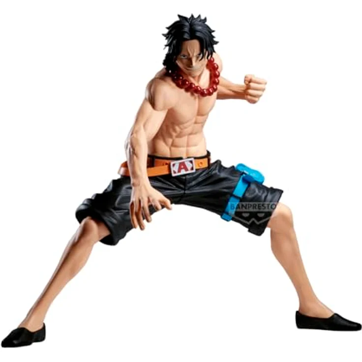 Banpresto Portgas D. Ace One Piece BP29392P Actionfigur, 20 cm, Mehrfarbig, aus PVC, ideal für Anime-Sammler – Bild 1