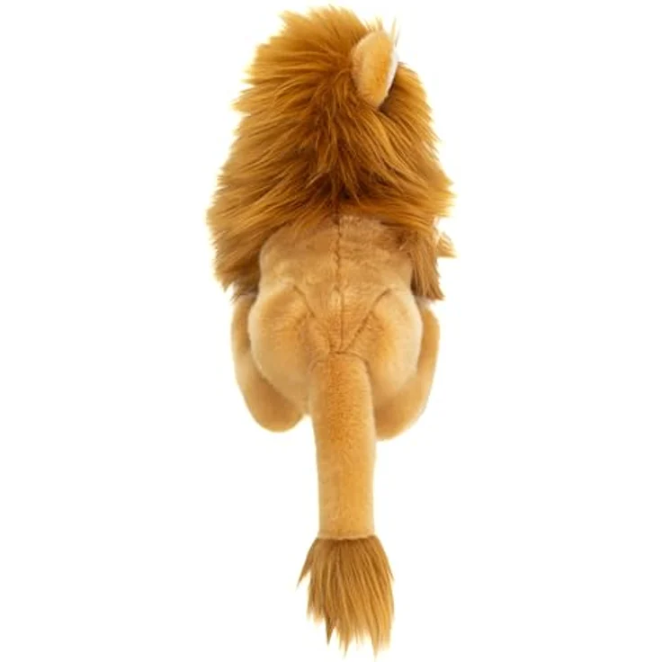 Teddy-Hermann Löwe liegend, 30 cm, flauschiger Plüsch, freundliches Design, pflegeleicht waschbar – Bild 4