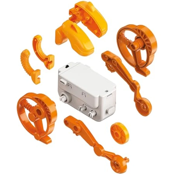 Clementoni Galileo-Robotics Laufender Roboter, Robotik-Bausatz für Kinder ab 8 Jahren mit elektronischem Modul und detaillierter Anleitung – Bild 4