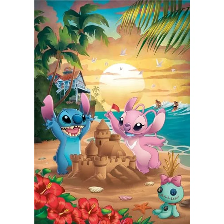 Clementoni Disney Stitch Puzzle 500 Teile - Puzzle 500 Teile für Kinder & Erwachsene, 49 x 36 cm - Nachhaltige Verpackung, ideal als Geschenk - Clementoni 35547 – Bild 2